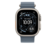Apple Watch Ultra 3 Naturalny Tytan/Niebieski Pasek 5G - 1362448 - zdjęcie 2